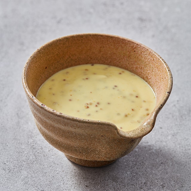 Romige mosterd saus Romige mosterd saus